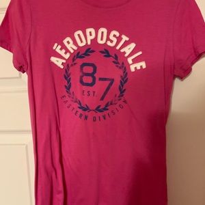 pink Aeropostale shirt